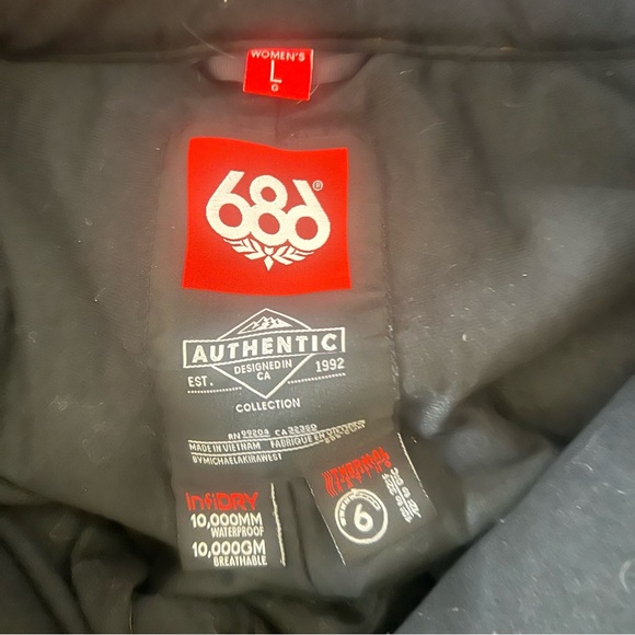 686 Snowboard Ski ⛷️ Stylish Women’s Insulated Pants Large. NWOT - Picture 4 of 13